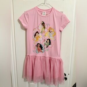 Disney Princess Pink Tulle Dress New 9/10